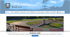 Desktop Screenshot of bunkovce.sk